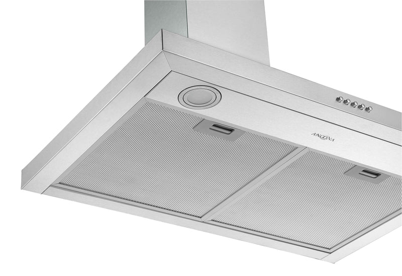 Hotte de cuisinière murale de style pyramidal convertible Ancona de 30 po - AN-1158