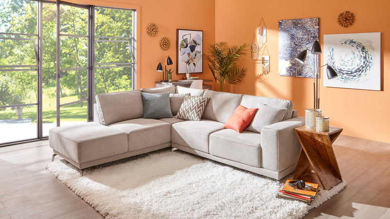 Carpette Alapaca couleur neige – 5 pi x 8 pi