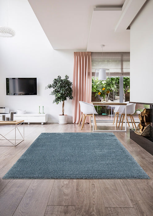 Carpette Ankara bleue - 6 pi 7 po x 9 pi