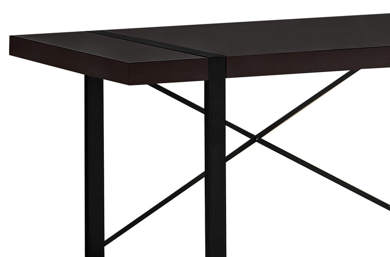 Bureau Avery de 49 po d’apparence bois recyclé - brun