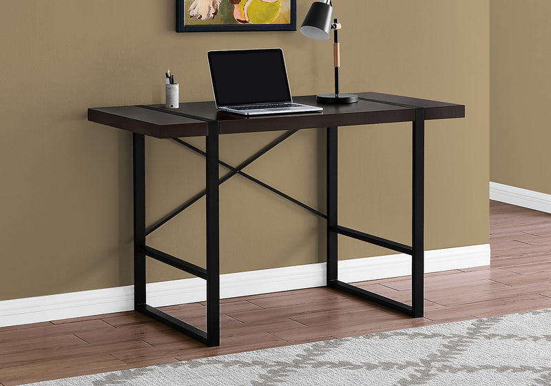 Bureau Avery de 49 po d’apparence bois recyclé - brun