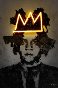 Œuvre d’art murale Giant Art « Basquiat » 72 x 48