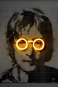 Œuvre d’art murale Giant Art « John Lennon » 84 x 54