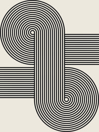 Œuvre d’art murale Giant Art « Simplicity Xv » 72 x 54