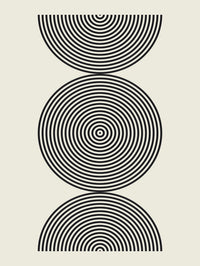 Œuvre d’art murale Giant Art « Simplicity Ii » 72 x 54