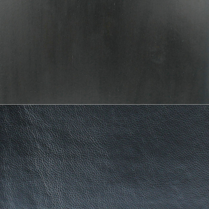 Ensemble de salle à manger Cami 5 pièces de hauteur comptoir avec table carrée de 54 po (L) avec dessus en marbre véritable et 4 chaises noires