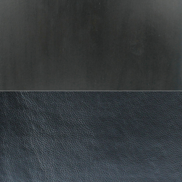 Ensemble de salle à manger Cami 7 pièces avec table de 70 po (L) avec dessus en marbre véritable et 6 chaises noires 