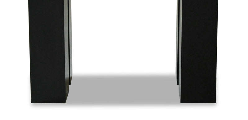 Table de salle à manger Cami de 70 po (L) avec dessus en marbre véritable - blanche