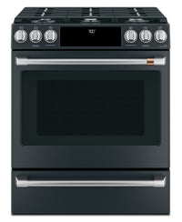 Cuisinière intelligente à gaz Café de 5,6 pi³ avec convection européenne véritable et grilles autone…