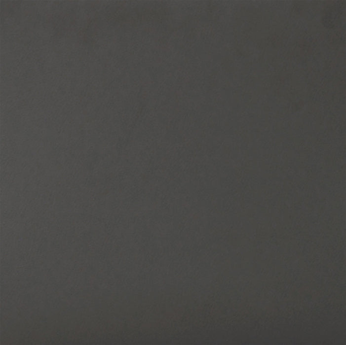 Tabouret bar Cruz en tissu de cuir végétalien et en métal avec siège pivotant et réglable - gris