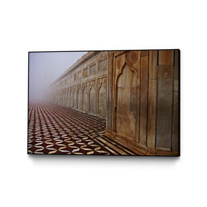 Œuvre d’art murale sur toile encadrée noire « Shapes Iii » 36 x 24