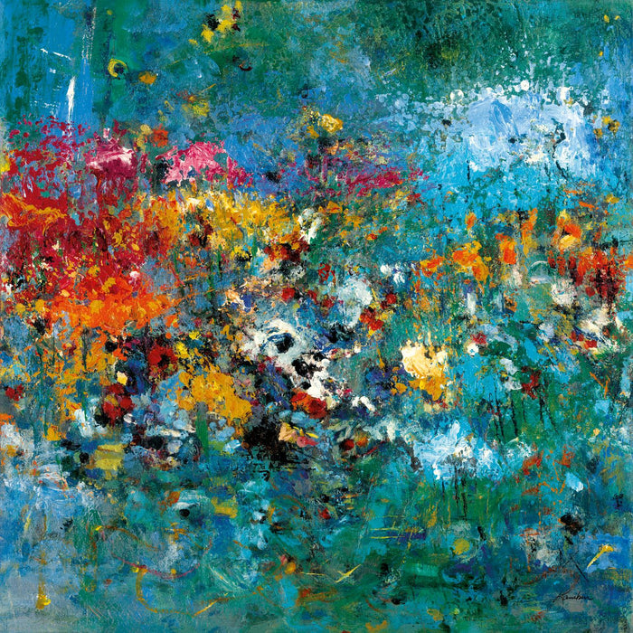 Œuvre d’art murale Giant Art « Carpe Diem 1 » 54 x 54