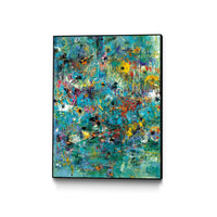 Œuvre d'art murale sur toile encadrée noire « Carpe Diem 3 » 18 x 24