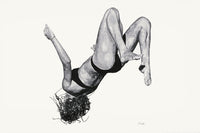 Œuvre d’art murale Giant Art « Tricia » 72 x 48