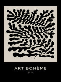 Œuvre d’art murale Giant Art « Art Boheme No 5 » 72 x 54