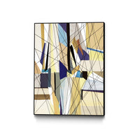 Œuvre d’art murale sur toile encadrée noire « Seacruise » 30 x 40