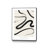 Œuvre d’art murale sur toile encadrée noire « Free » 24 x 32