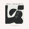 Œuvre d’art murale Giant Art « Art Moderne » 54 x 54