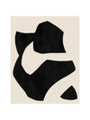 Œuvre d’art murale Giant Art « Untilted » 72 x 54