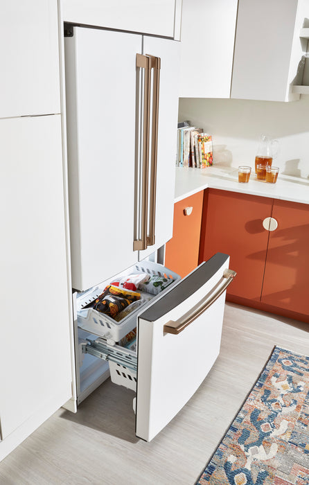Réfrigérateur Café de 27,8 pi³ et de 36 po à portes françaises - blanc mat - CVE28DP4NW2