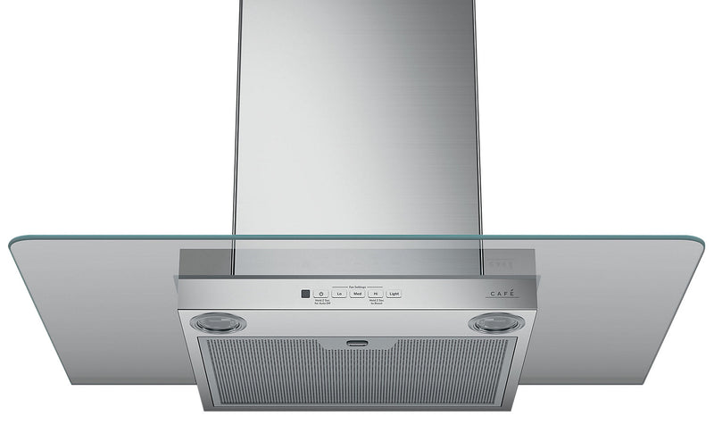 Hotte de cuisinière murale à pavillon Café de 30 po en verre - CVW73012MSS