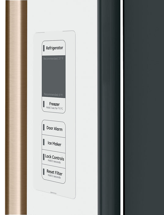 Réfrigérateur Café de 23,1 pi³ et de 36 po à portes françaises - blanc mat - CWE23SP4MW2