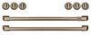 Ensemble de poignées et de boutons bronze brossé pour cuisinière électrique Café - CXFCEHKPMBZ