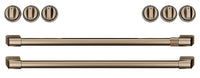 Ensemble de poignées et de boutons bronze brossé pour cuisinière électrique Café - CXFCEHKPMBZ