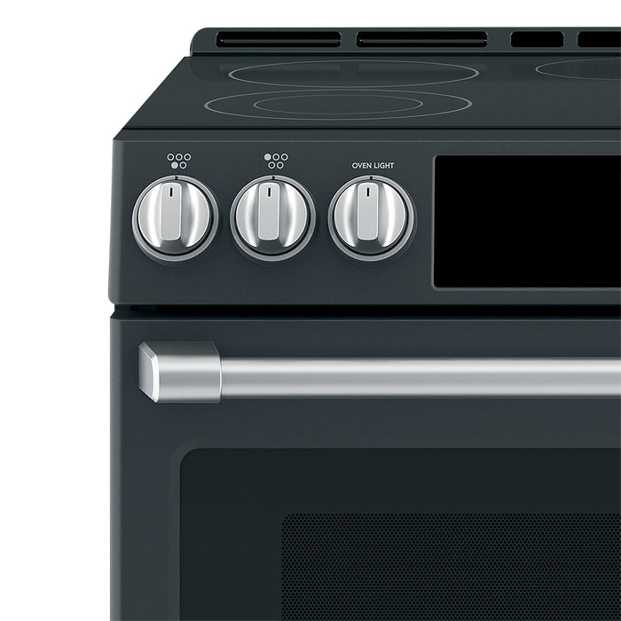 Ensemble poignées et boutons acier inoxydable brossé pour cuisinière électrique Café – CXFCEHKPMSS