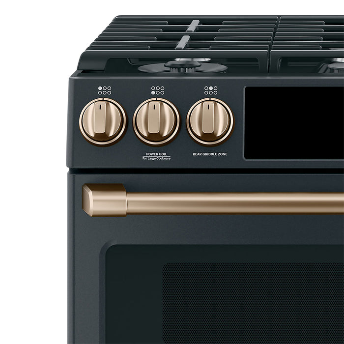 Ensemble de poignées et de boutons bronze brossé pour cuisinière à gaz Café – CXFCGHKPMBZ