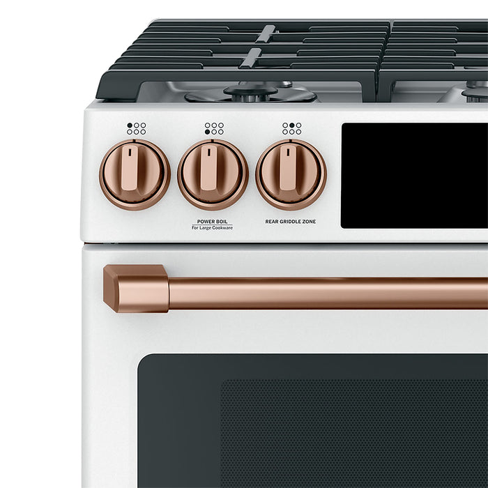 Ensemble de poignées et de boutons cuivre brossé pour cuisinière à gaz Café – CXFCGHKPMCU