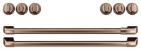 Ensemble de poignées et de boutons cuivre brossé pour cuisinière à gaz Café – CXFCGHKPMCU