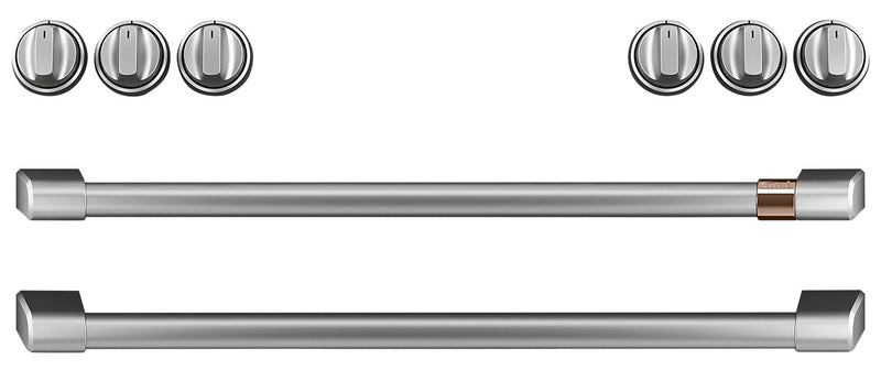 Ensemble de poignées et de boutons acier inoxydable brossé pour cuisinière à gaz Café – CXFCGHKPMSS