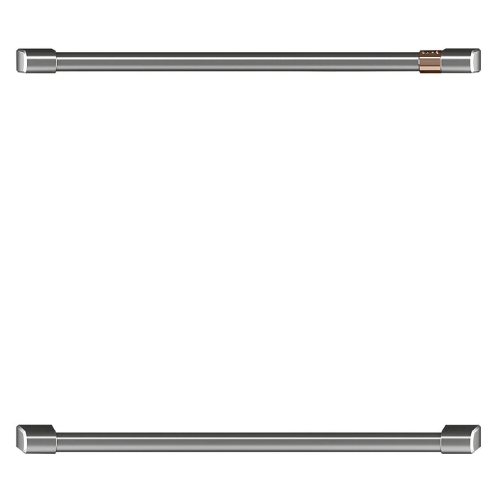 Poignées acier inoxydable brossé pour four mural double Café - CXWD0H0PMSS
