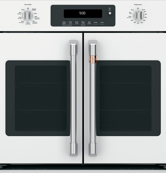 Poignées et boutons acier inoxydable brossé pour four mural à portes françaises Café - CXWSFHKPMSS