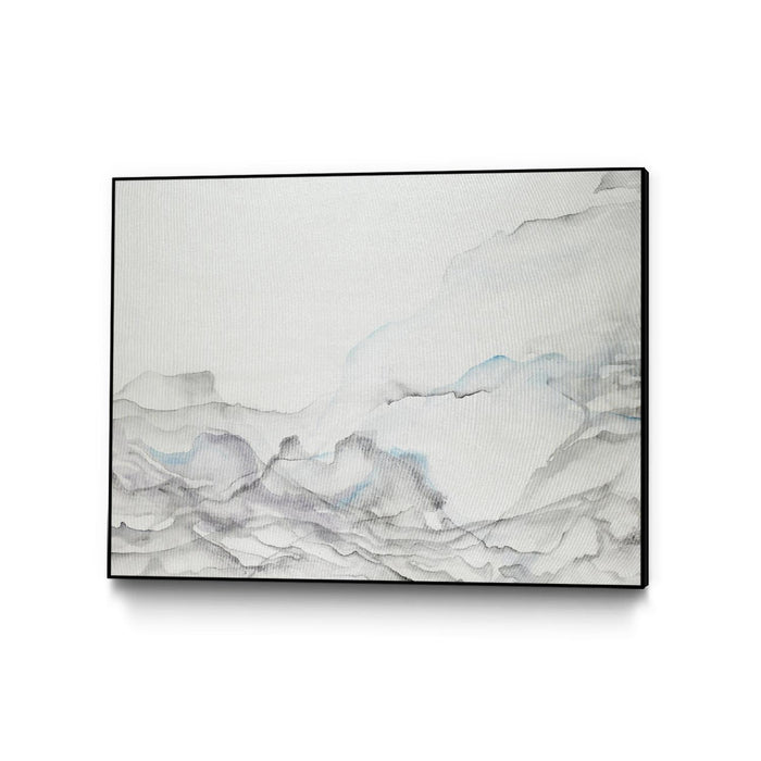 Œuvre d’art murale sur toile encadrée noire « Gentle Maturity » 40 x 30