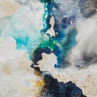 Œuvre d’art murale Giant Art « Kinky Flow » 54 x 54