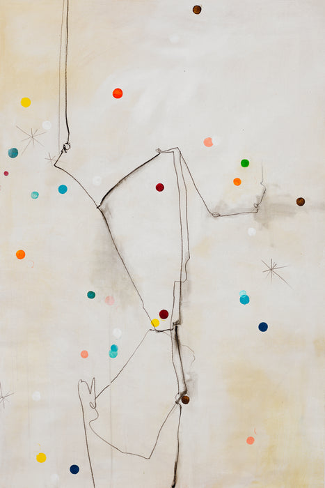 Œuvre d’art murale Giant Art « Pick And Choose » 84 x 54