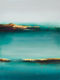 Œuvre d’art murale Giant Art « Virgin Isles Iv » 72 x 54