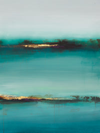 Œuvre d’art murale Giant Art « Virgin Isles V » 72 x 54