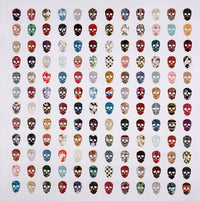 Œuvre d’art murale Giant Art « Gorgeous Crowd » 72 x 72