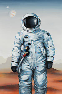 Œuvre d'art murale sur toile encadrée noire « If You Believe » 24 x 36
