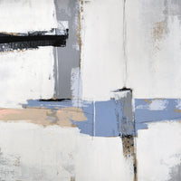 Œuvre d’art murale Giant Art « Broken Edges I » 72 x 72