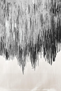 Œuvre d’art murale Giant Art « Stained Shower Ii » 84 x 54