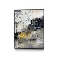 Œuvre d'art murale sur toile encadrée noire « The Hike » 30 x 40