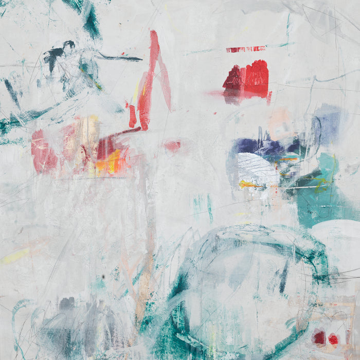 Œuvre d’art murale Giant Art « Lullaby Wishes Ii » 72 x 72
