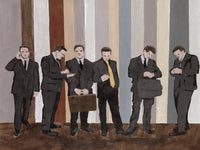 Œuvre d’art murale Giant Art « Conference Break » 72 x 54