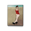 Œuvre d’art murale sur toile encadrée noire « Rays Of Glamour » 24 x 32