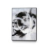 Œuvre d’art murale sur toile encadrée noire « No Turning Radius » 24 x 32