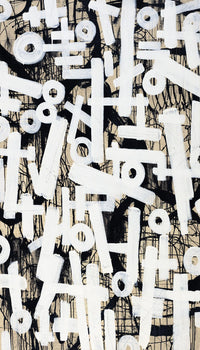 Œuvre d’art murale Giant Art « Strapped I » 84 x 48